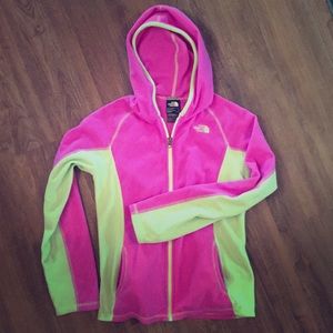 NWOT the North Face girls fleece jacket size L
